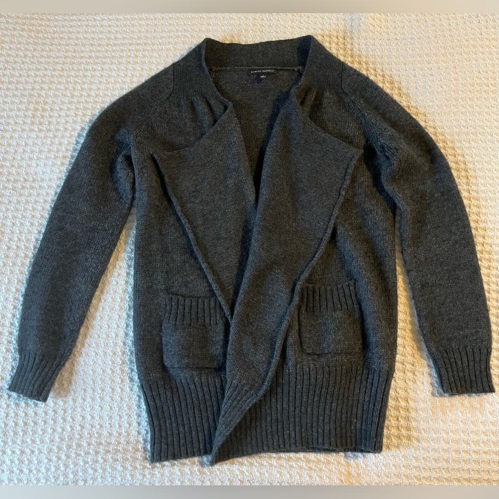 Banana Republic, gray wrap, size M